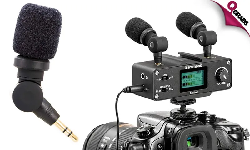 Saramonic SR-XM1 3.5mm Microphone!